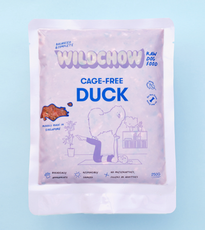 WildChow Balanced & Complete Raw Dog Food (Cage-Free Duck)