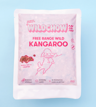 WildChow Balanced & Complete Raw Dog Food (Free Range Wild Kangaroo)