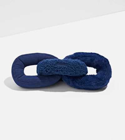 Wild One Chew Chain Dog Chew Toy (Navy)