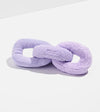 Wild One Chew Chain Crinkle Squeaky Dog Toy (Lilac)