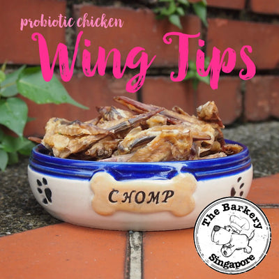 The Barkery Probiotic Chicken Wing Tips Dog Treats