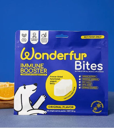 Wonderfur Bites Freeze Dried Kefir Dog Treats (Immune Booster)