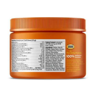 Zesty Paws 8-in-1 Multivitamin Bites Multivitamin Supplements for Puppies (Chicken Flavour)