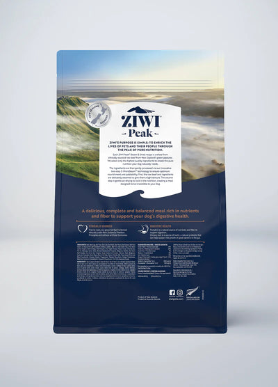 Ziwi Peak Steam & Dried Dog Food (Grass-Fed Beef With Pumpkin)