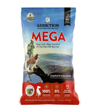 Addiction Dry Dog Food (Mega Lamb & Beef)