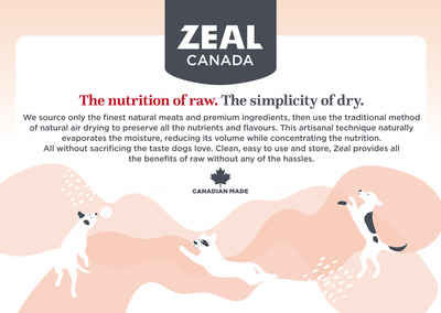 Zeal Canada Gently Air-Dried Dry Dog Food (Beef Recipe)