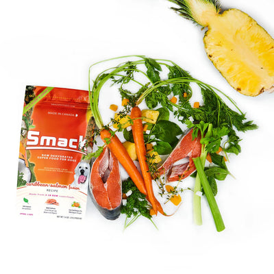 Smack Raw Dehydrated Super Food For Dogs (Caribbean-Salmon Fusion)