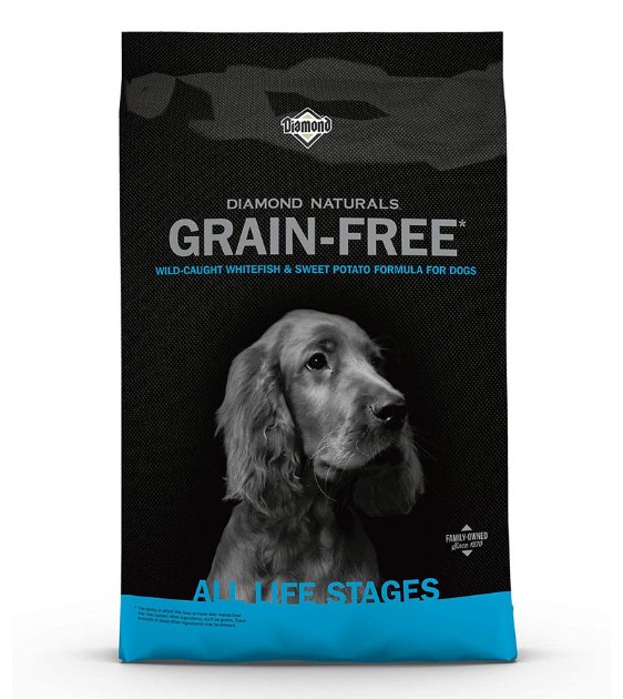 $26 ONLY [CLEARANCE]: Diamond Naturals Grain-Free (Wild-Caught Whitefish & Sweet Potato) Dog Food