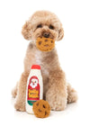 FuzzYard Christmas Dog Toy (Jolly Milk & Cookies 3pc)