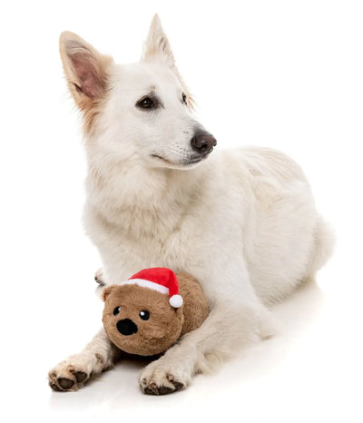 FuzzYard Christmas Dog Toy (Felix-Navidad the Wombat)