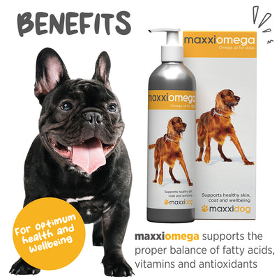 Maxxipaws MaxxiOmega (Omega Oil) Supplements for Dogs