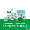 Tropiclean Fresh Breath No Brushing Oral Care Spray for Dogs (Peanut Butter)