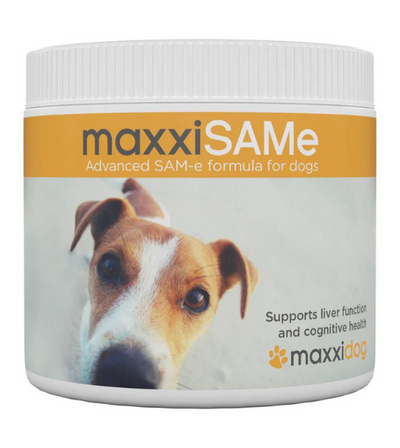 Maxxipaws MaxxiSAMe (Liver, Joint & Cognitive Health) Supplements for Dogs