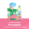 TropiClean Fresh Breath - Oral Care Kit (Toothbrush, Finger Brush & Gel) for Puppy