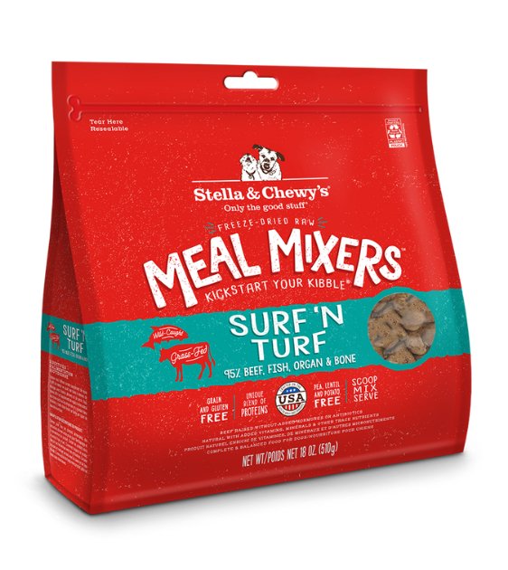 $29 ONLY [PWP SPECIAL]: Stella & Chewy’s Freeze Dried Meal Mixers (Surf & Turf) for Dogs
