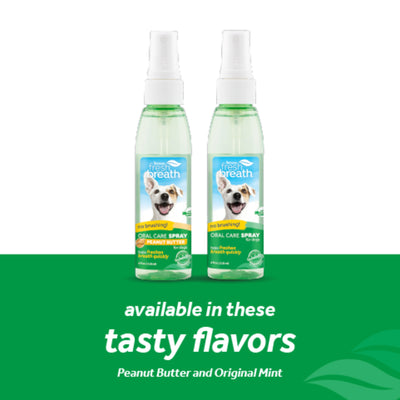 Tropiclean Fresh Breath No Brushing Oral Care Spray for Dogs (Berry Fresh)