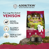 Addiction Dry Dog Food (Viva La Venison For Small Dogs)