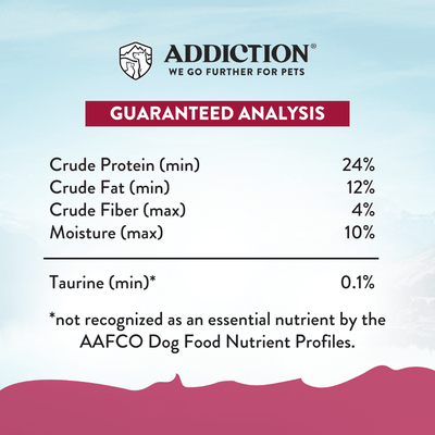 Addiction Dry Dog Food (Viva La Venison For Small Dogs)