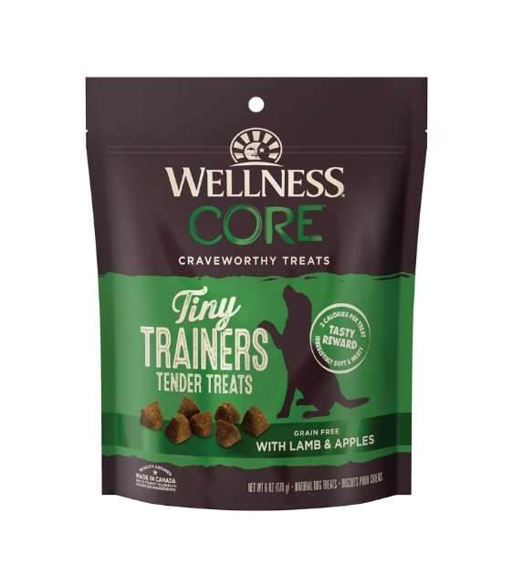 $6.90 ONLY [CLEARANCE]: Wellness Core Tiny Trainers Tender Lamb & Apple Dog Treats