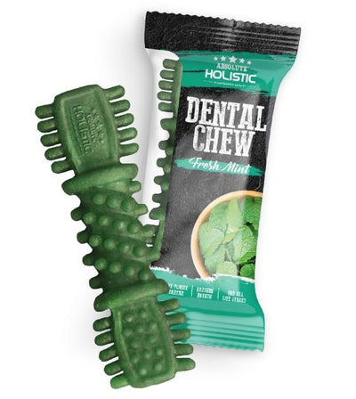 $0.80 ONLY [CLEARANCE]: Absolute Holistic (Mint) Dental Dog Chews - Single Pack - Good Dog People™