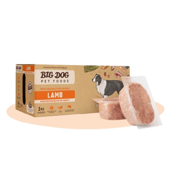 Big Dog Barf Raw Dog Food Lamb