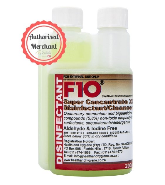 $34 ONLY [CLEARANCE]: F10 Super Concentrate XD Disinfectant/Cleanser (with Detergent)