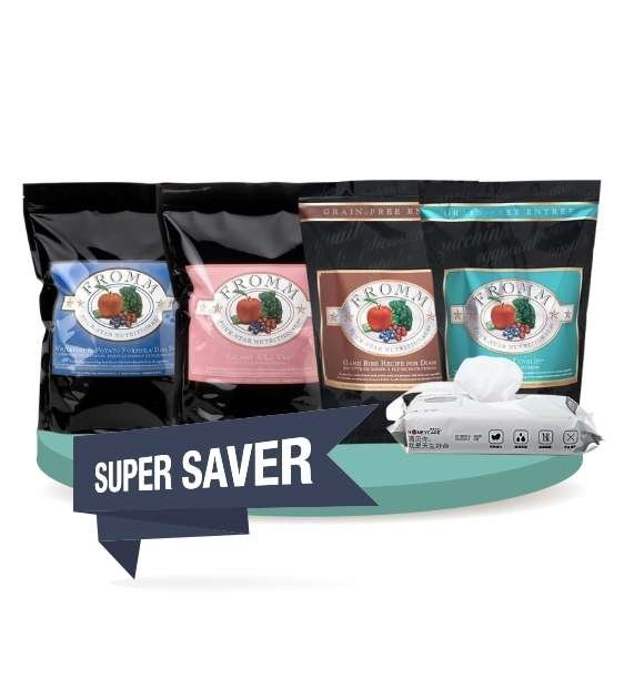 10% OFF + FREE WIPES [SAVER BUNDLE]: Fromm Family Dry Dog Food - Good Dog People™