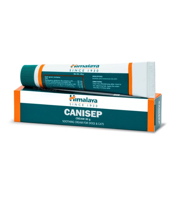 Himalaya Canisep Cream For Dogs & Cats (Wound Healing, Antibacterial, & Antifungal)