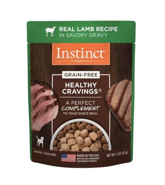 10% OFF: Instinct Healthy Cravings Grain Free Real Lamb Recipe Wet Dog Food Topper - Good Dog People™