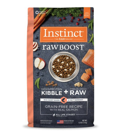 10% OFF: Instinct Raw Boost Grain-Free Real Salmon Dry Dog Food - Good Dog People™