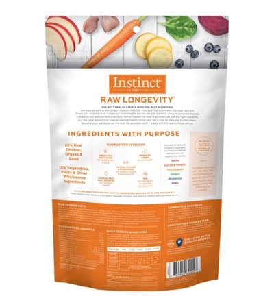 10% OFF: Instinct® Raw Longevity™ 100% Freeze-Dried Raw Meals Cage-Free Chicken Recipe for Puppies - Good Dog People™