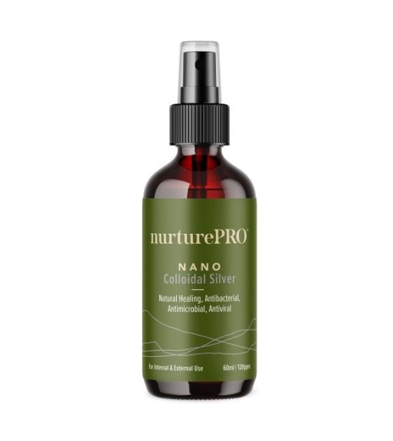 Nurture Pro Nano Colloidal Silver antibacterial antimicrobial