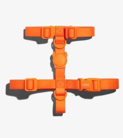 10% OFF: Zee.Dog NeoPro™ Tangerine Dog H-Harness - Good Dog People™