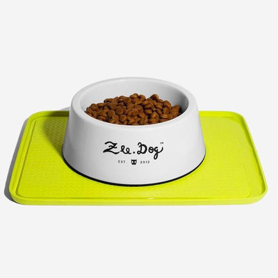 10% OFF: Zee.Mat Anti-Slip Anti Spill Cat & Dog Mat (Lime) - Good Dog People™