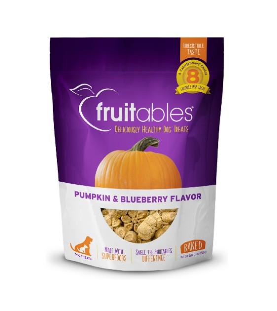 Fruitables Pumpkin Blueberry Dog Treats - Main Image