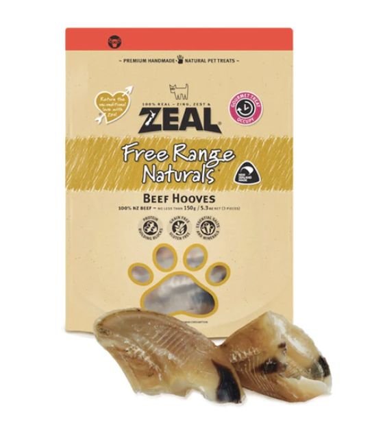 $14 ONLY: Zeal Free Range Air Dried Beef Hooves Dog Treats - Good Dog People™