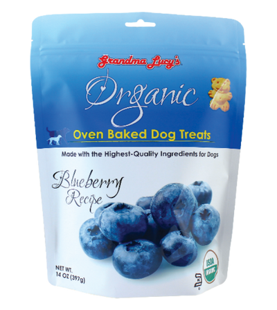 Grandma Lucy’s Organic Oven Baked Blueberry Treats Dog Treats