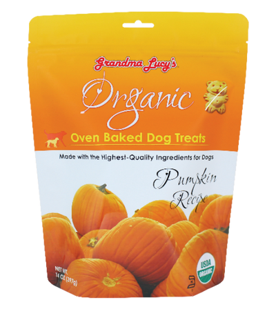 Grandma Lucy’s Organic Oven Baked Pumpkin Treats Dog Treats