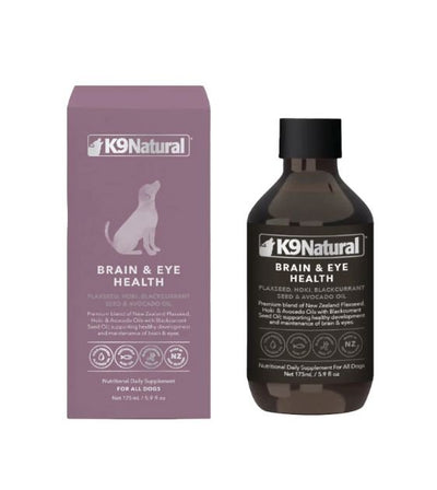 15% OFF + FREE Topper: K9 Natural Brain & Eye Health Oil (Flaxseed, Hoki, Blackcurrant Seed & Avocado) For Dogs - Good Dog People™