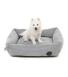 15% OFF: FuzzYard The Lounge (Stone Grey) Dog Bed - Good Dog People™