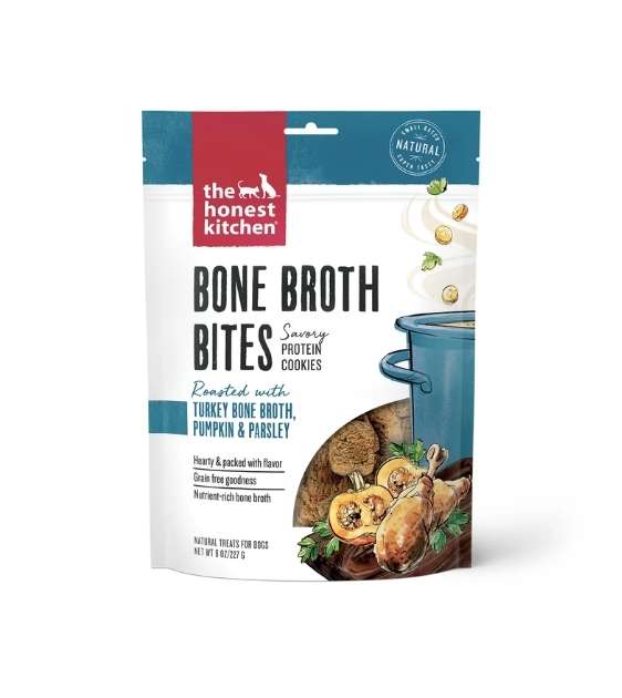 The Honest Kitchen Bone Broth Bites Roasted with Turkey Bone Broth & Pumpkin The Honest Kitchen Bone Broth Bites Roasted with Turkey Bone Broth & Pumpkin