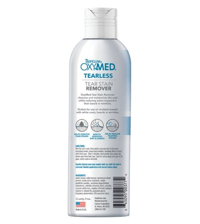 15% OFF: TropiClean OxyMed Tearless Tear Stain Remover for Dogs For Dogs And Cats - Good Dog People™