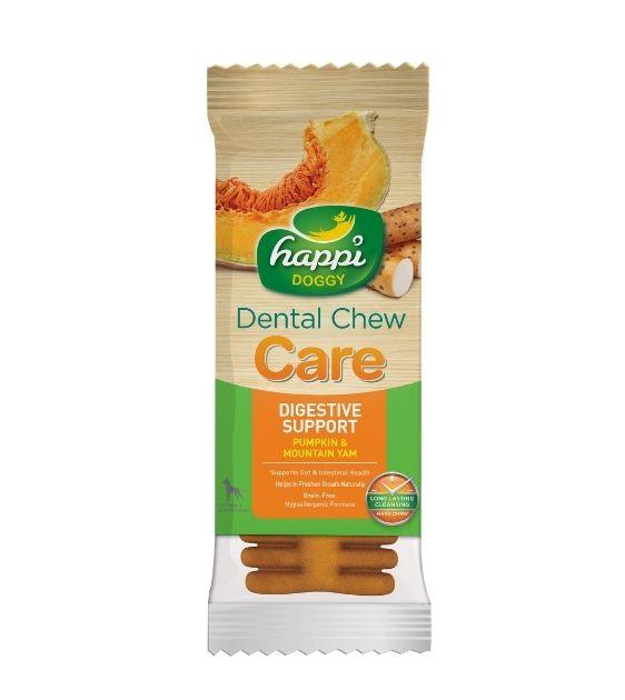 25% OFF: Happi Doggy Care Digestive Support (Pumpkin & Mountain Yam) Dental Dog Chews (4 Inch)