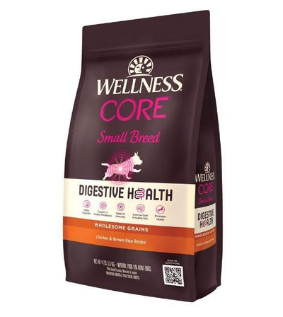 Wellness CORE Digestive Health Small Breed Chicken Recipe (Chicken & Brown Rice) Dry Dog Food