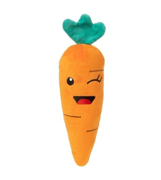 Plush carrot hotsell dog toy