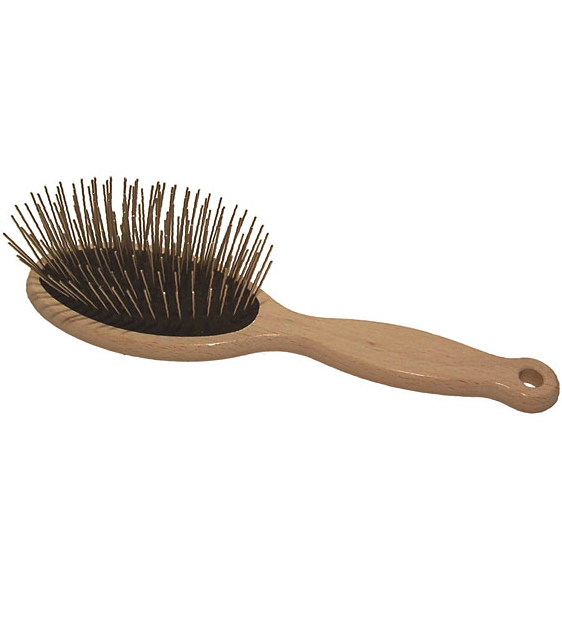 #1 All System's Pin Brush 35mm Black Pad Wood (Large)
