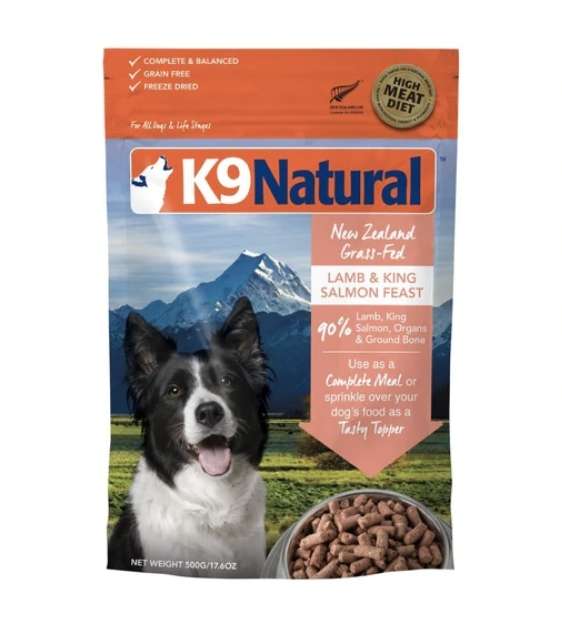 20% OFF: K9 Natural Freeze Dried Lamb & Salmon Topper Dog Food - Good Dog People™