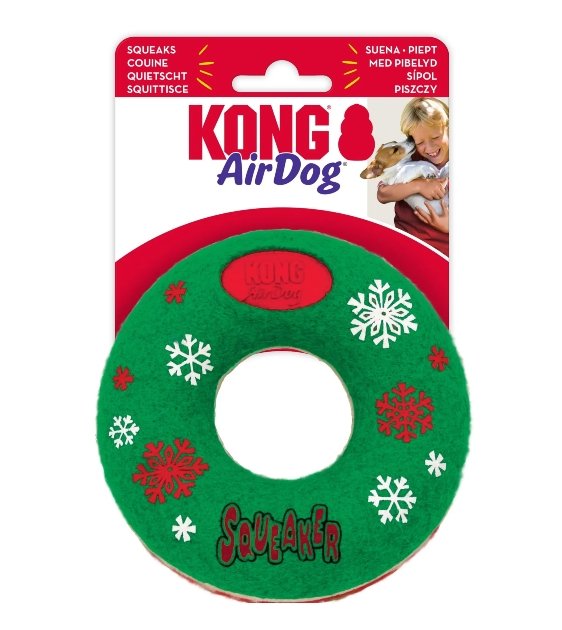 Kong Holiday AirDog Donut Dog Toy