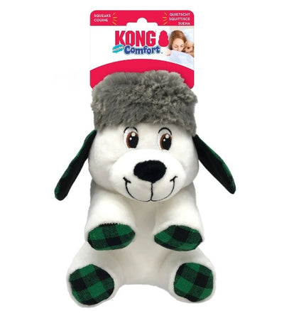 20% OFF: KONG Holiday Comfort Polar Bear Plush Dog Toy (Assorted Colours) - Good Dog People™