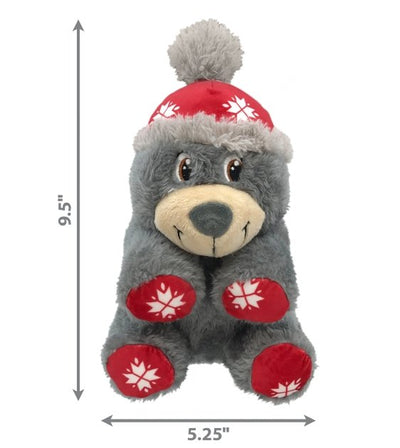 20% OFF: KONG Holiday Comfort Polar Bear Plush Dog Toy (Assorted Colours) - Good Dog People™